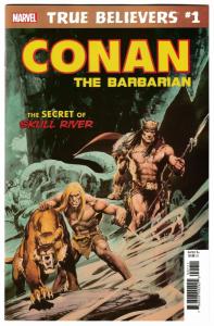 True Believers Conan Secret Of Skull River #1 Reprint Savage Tales #5 (2019) NM