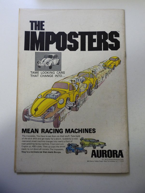 The Demon #2 (1972) VG Condition ink on fc