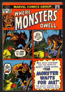 Where Monsters Dwell #23 (1973)