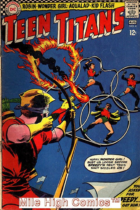 TEEN TITANS  (1966 Series)  (DC) #4 Fair Comics Book