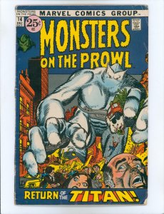 Monsters on the Prowl #14 (1971)