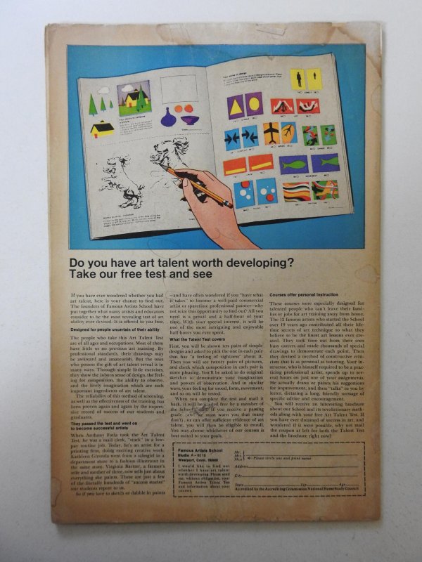 Captain America #136 (1971) GD Condition! Moisture damage