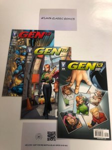 3 Gen 13 Wildstorm Comics Books #15 16 17 80 JW4