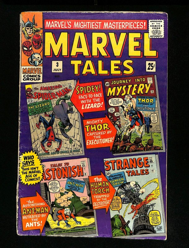 Marvel Tales #3 1st Appearance Jane Foster! Jack Kirby!