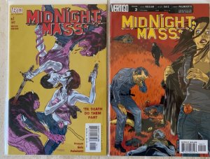 VERTIGO LOT OF 20: MIDNIGHT, MASS. 1-8 (2002), 1-6 (2004), MNEMOVORE 1-6 (2005)