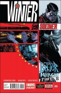 Winter Soldier: The Bitter March 5-A  VF/NM