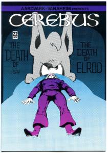 CEREBUS the AARDVARK 22, VF+/NM-, Dave Sim, 1977, more in store, QXT 