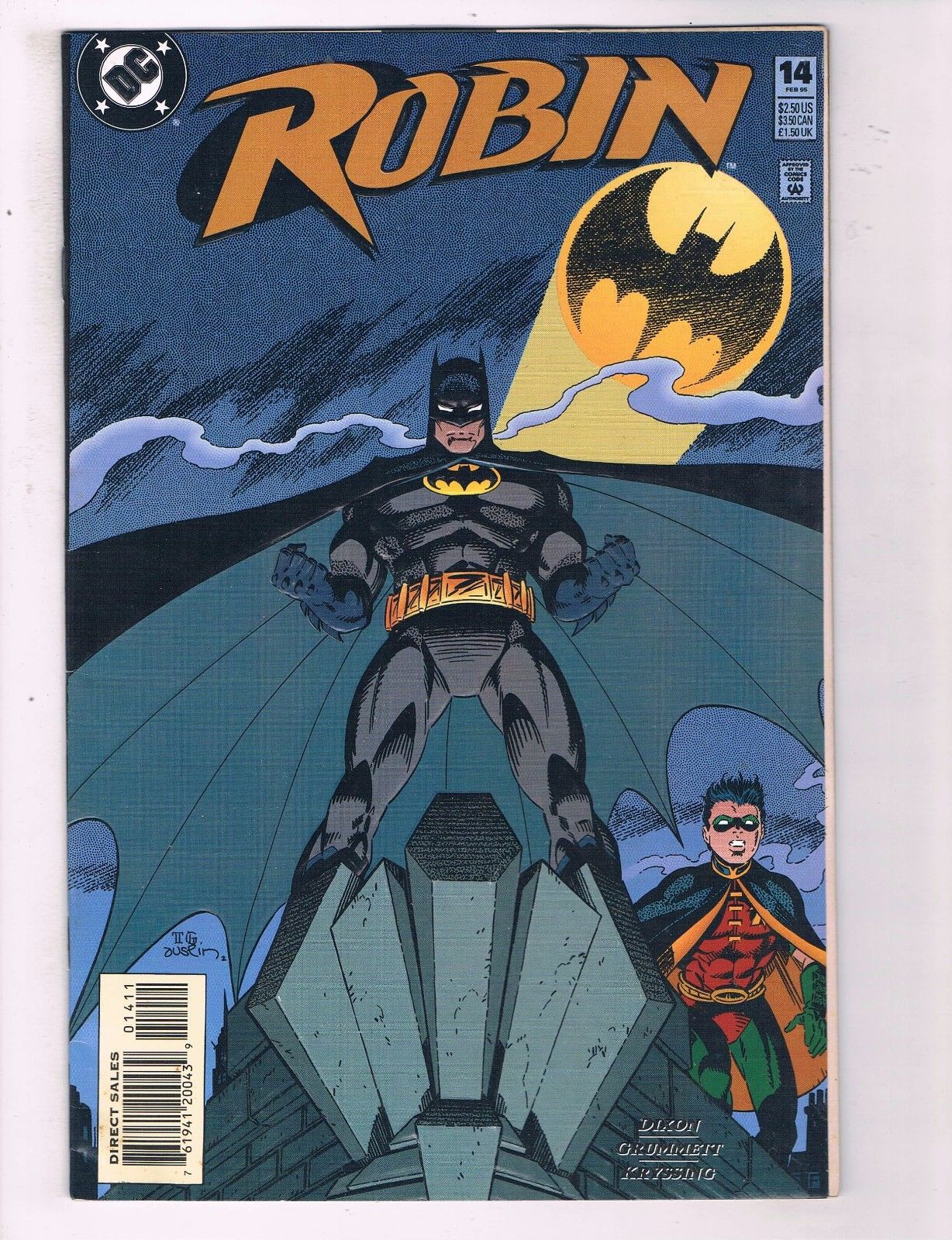 Robin #14 VF DC Comics Modern Age Comic Book Dixon Batman 1993 DE12 | Comic  Books - Modern Age, Marvel, Turok, Superhero / HipComic