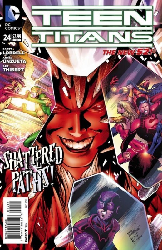 Teen Titans #24 2013 Barrows & Ferreira Cover A DC Comics H23
