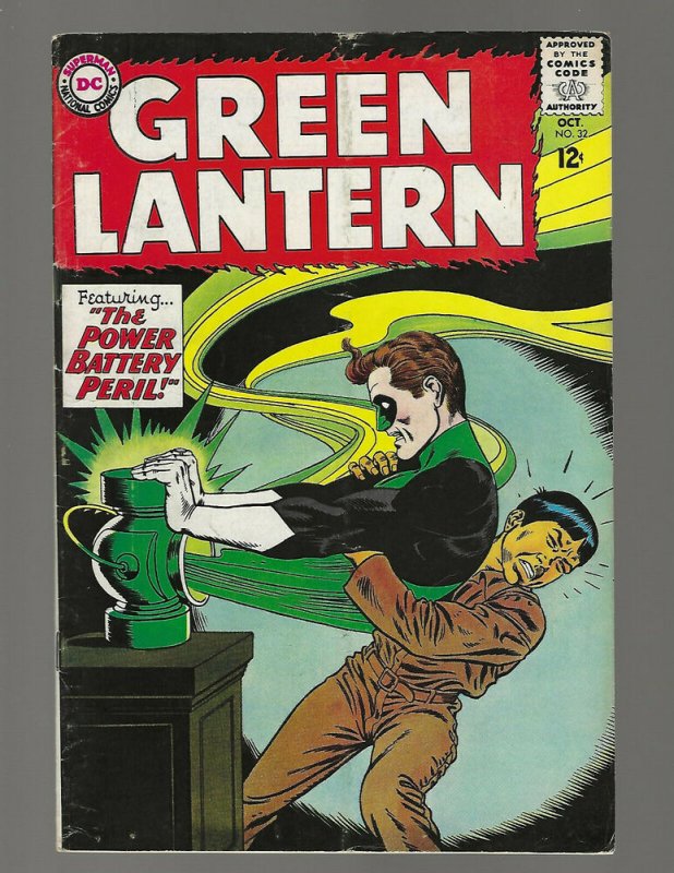 Green Lantern #32 The Power Battery Peril