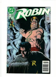 Robin #5 VF+ 8.5 Newsstand DC Comics 1991 Chuck Dixon