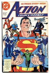 ACTION COMICS #601 First appearance of SECRET SIX-1988