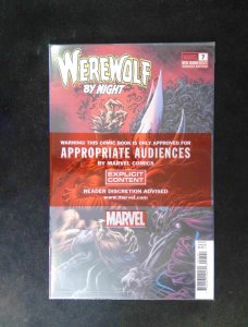 Werewolf by NIght Red Band #7B  MARVEL Comics 2025 NM+  Davila Variant