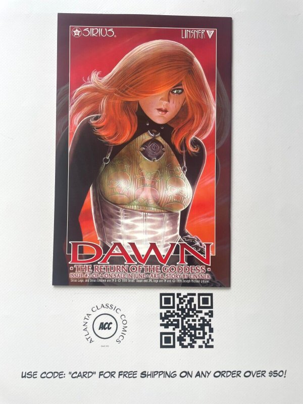 Dawn Return Of The Goddess # 1 NM 1st Print Sirius Comic Book Linsner 14 J886