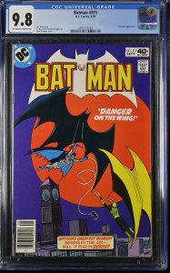 BATMAN #315 CGC 9.8-KITE-MAN-comic book-DC-4393772003
