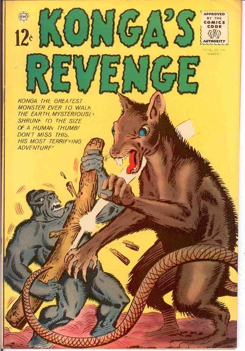 KONGAS REVENGE (1963-1964 CH) 2 (SP. ED) F-VF COMICS BOOK