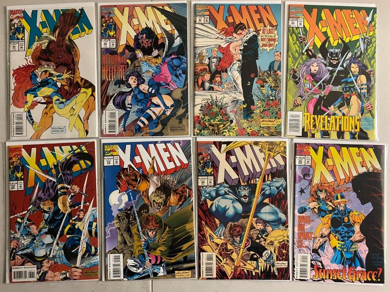 X-Men lot #1-50 + 3 Anns w/ variants Marvel (avg 8 VF) 50 diff (1991-'95)