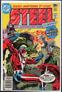 Steel, the Indestructible Man #2 (1978) Steel