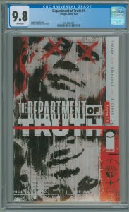 Department of Truth #1 (2020) CGC 9.8!