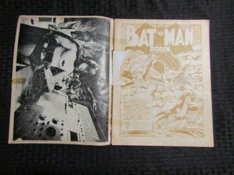 1966 3-D BATMAN ADVENTURES Magazine #nn GD- 1.8 NO Glasses 