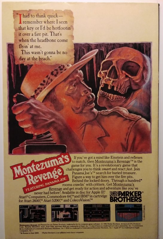 The New Mutants Annual #1 CPV Newsstand Edition (1984)