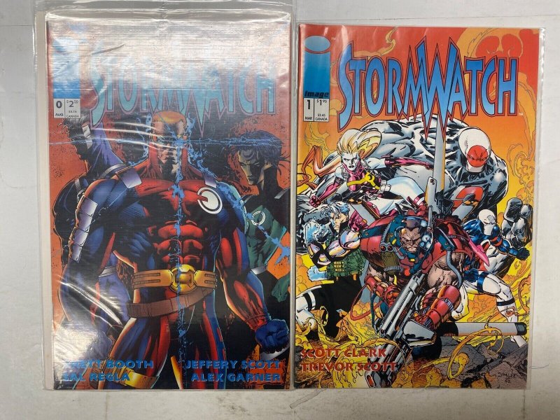 5 Stormwatch IMAGE comic books #0 1 2 3 6 6 KM40