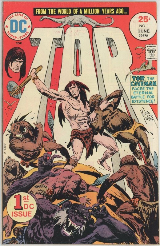 Tor #1 (1975) - 7.5 VF- *The Eternal Hero/Joe Kubert*