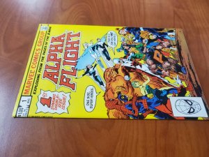 ALPHA FLIGHT #1 1ST APPEARANCE OF PUCK JOHN BYRNE 1983 Marvel VF/NM 