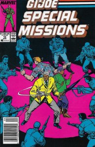 G.I. Joe Special Missions #10 (Newsstand) FN ; Marvel