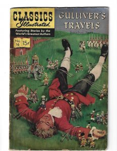 Classics Illustrated #16 Gulliver's Travels