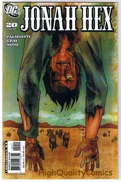JONAH HEX #20, NM+, Justin Gray, Jimmy Palmiotti, Noto, 2006, more JH in store