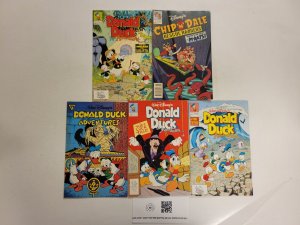 5 Gladstone Comics #3 Chip n Dale + #12 14 15 17 Donald Duck Adventures 22 TJ31