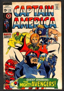 Captain America #116 GD/VG 3.0 Marvel Comics