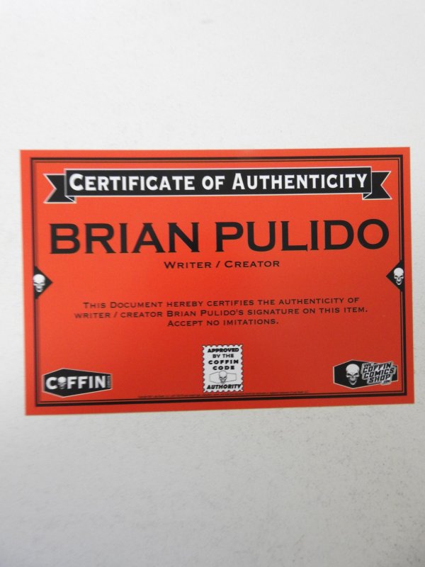 Lady Death: Sacrificial Annihilation #1 Variant NM Condition! Signed W/ COA!