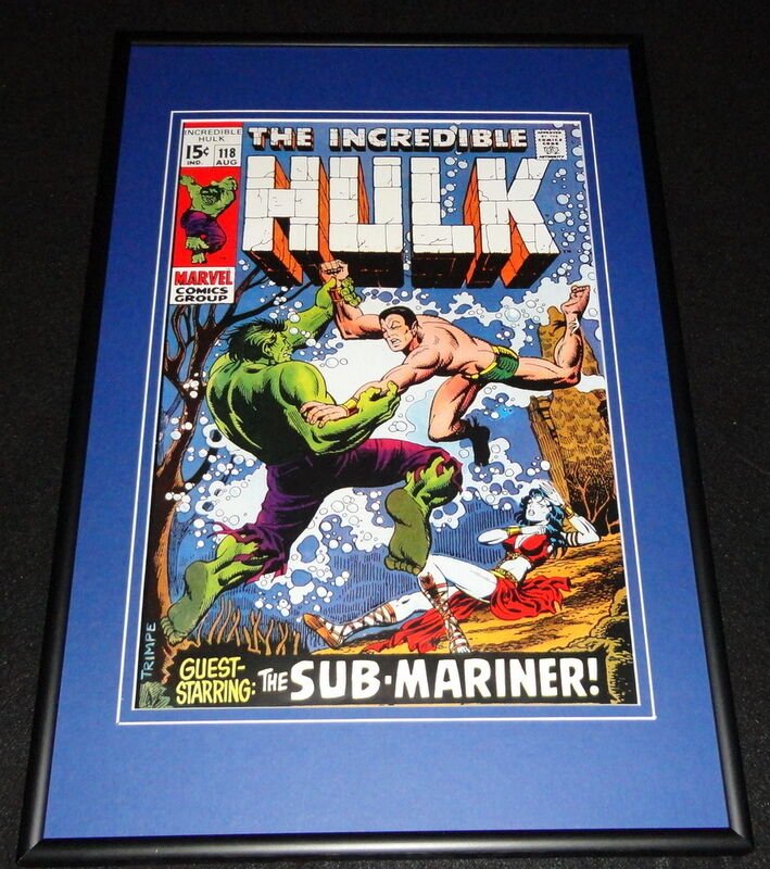 Incredible Hulk #118 Framed 12x18 Cover Photo Poster Display Official Repro