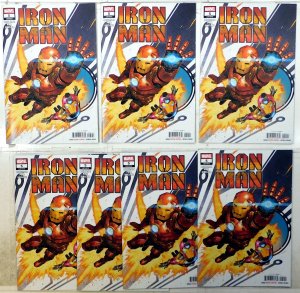 Iron Man Lot of 7 #5 x7 (2025) Marvel Comics 9.4 NM 1st Print Comic Books