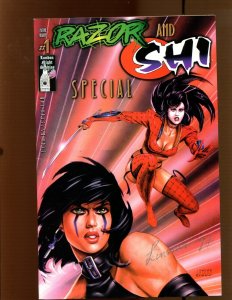 Razor/Shi Special  TM #1 - SIGNED BY JOSEPH LINSNER! (9.0) 1994