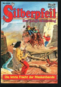 Silberpfeil #362 1970's-Bastei-Western stories-original series-German edition...