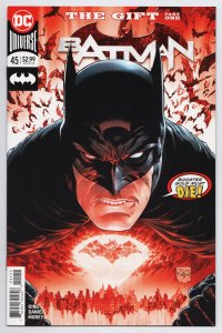 Batman #45 Tony Daniel 2nd Printing Variant (DC, 2018) NM