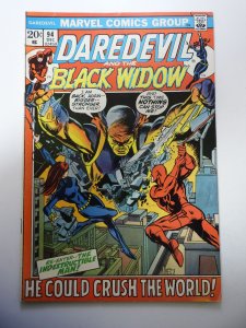 Daredevil #94 (1972) VG+ Condition Centerfold detached at one staple