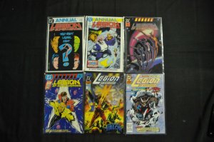 LEGIONS OF SUPER HEROES /LEGIONNAIRES1985-94 MIXED LOT OVER 250 COMICS.. VF - NM