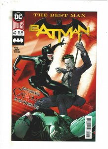 Batman #49 NM- 9.2 DC 2018 Janin Variant Catwoman & Joker app. 