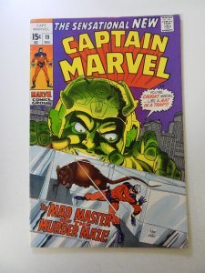 Captain Marvel #19 (1969) GD condition