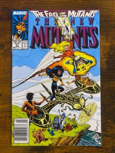 The New Mutants #61 Newsstand Edition (1988)