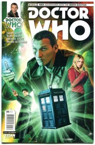 DOCTOR WHO #5 C, NM, 9th, Variant, Tardis, 2015, Titan, 1st, more DW in store