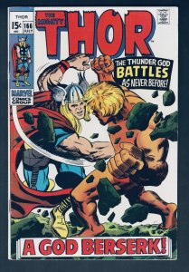 Thor #166 (1969) VF