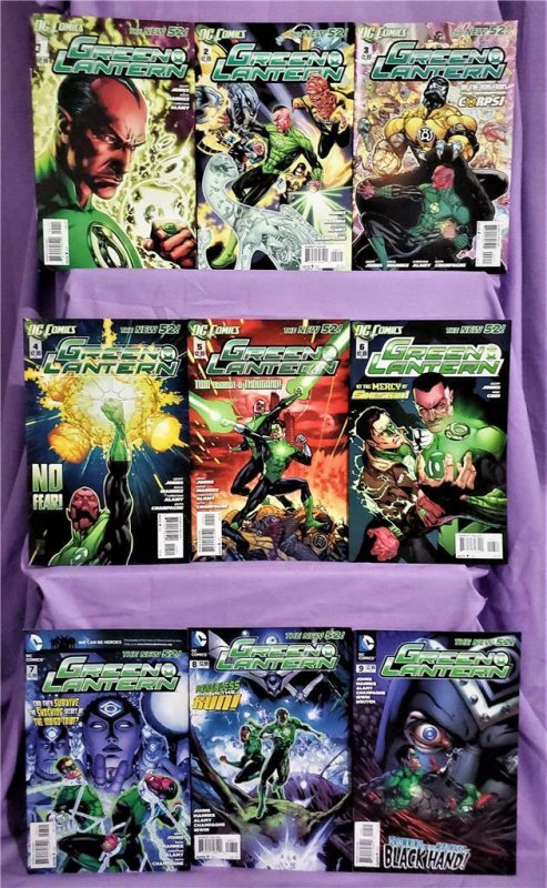 DC New 52 GREEN LANTERN #1 - 9 Geoff Johns Doug Mahnke (DC, 2011)!