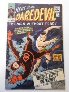 Daredevil #7 FN- Condition First appearance of Daredevil's red costume! ...