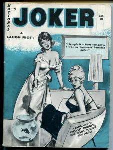 Joker 8/1954-Timely-Bill Wenzel-Ward-Helfant-snappy cartoons-VG/FN