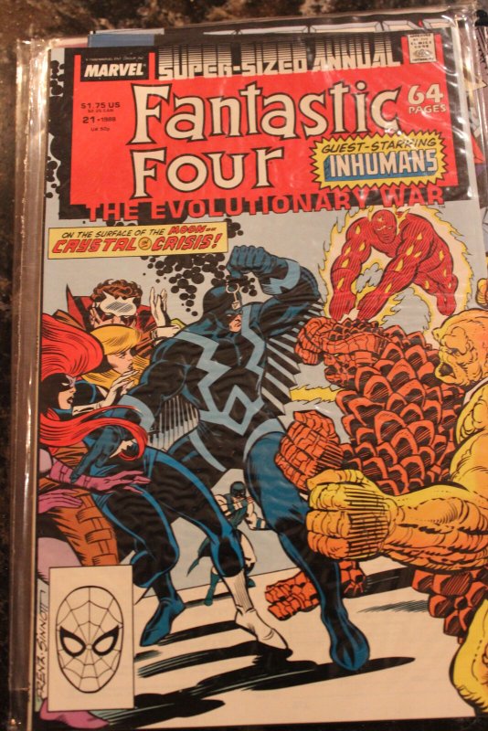 FANTASTIC FOUR ANNUAL #21 (Marvel,1988) Condition FN